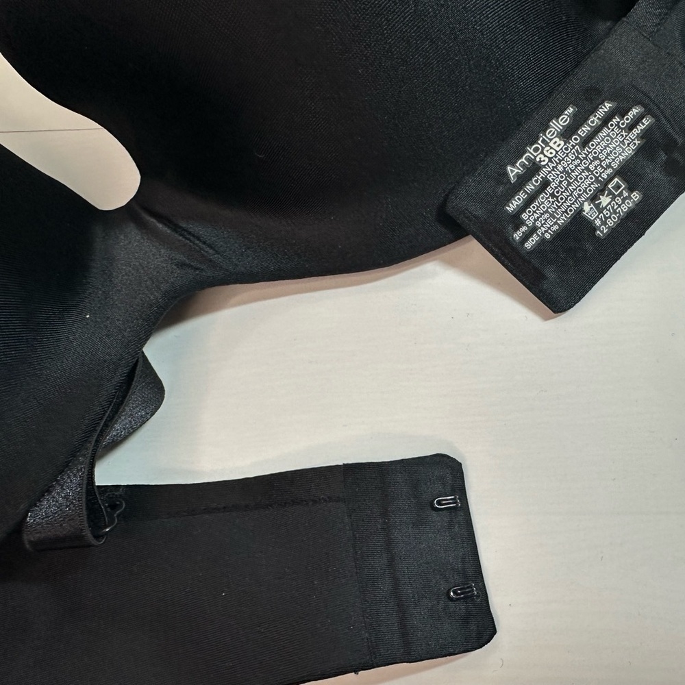 NWT 36B Ambrielle black bra - Picture 2 of 4